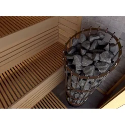 Sähkökiuas SAWO Phoenix Ni2, 6kW, 5-8m³, erillinen ohjaus