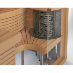 Sähkökiuas SAWO Tower Wall Ni2, 6kW, 5-8m³, erillinen ohjaus