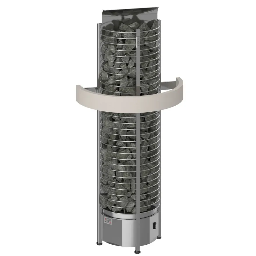 Sähkökiuas SAWO Tower Wall Ni2, 6kW, 5-8m³, erillinen ohjaus