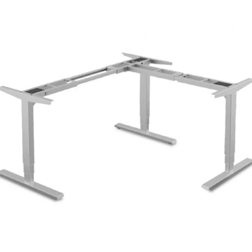 Sähköpöydän kulmarunko Grip, harmaa
