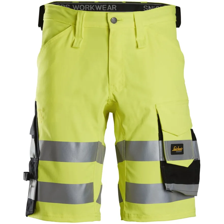 Shortsit Snickers Workwear 6136 High-Vis lk 1