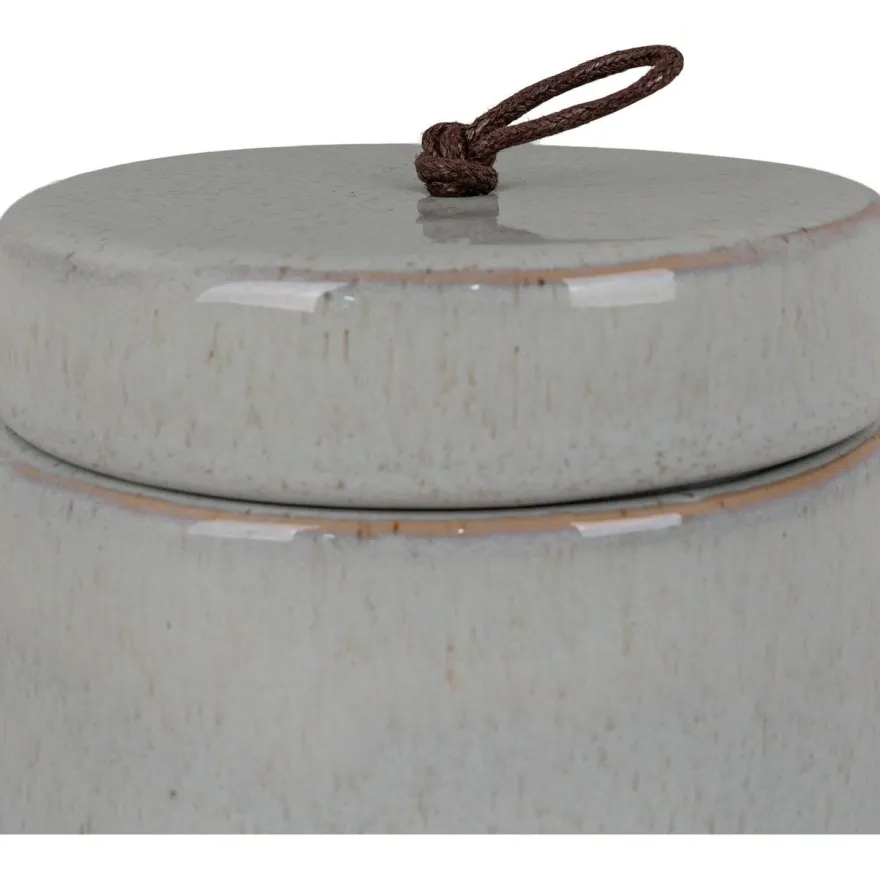 Säilytyspurkki House Nordic Jar, ø10.5x10cm, keramiikka, harmaa