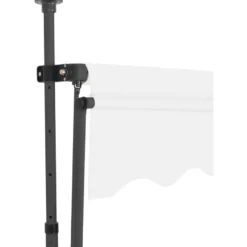 Sisäänkelattava markiisi ledillä 250 cm kerma