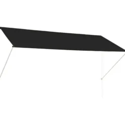 Sisäänkelattava markiisi 300x150 cm antrasiitti