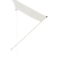 Sisäänkelattava markiisi 150x150 cm kerma