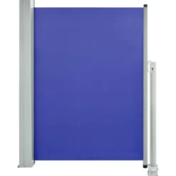 Sisäänvedettävä terassin sivumarkiisi, 100x300 cm, sininen