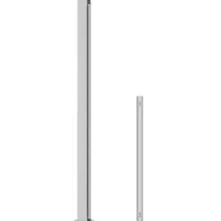 Sisäänvedettävä terassin sivumarkiisi 200x500 cm antrasiitti