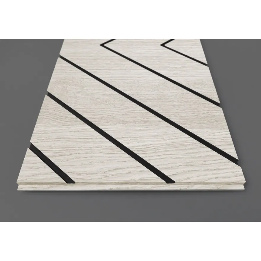 Sisustuslevy Maler Louvre Chevron, 12x616x616mm, mdf, ympäripontattu, eri värejä