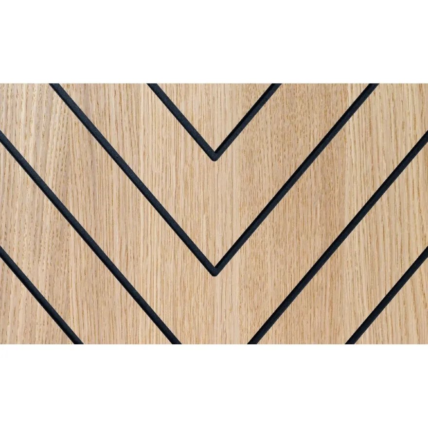 Sisustuslevy Maler Louvre Chevron, 12x616x616mm, mdf, ympäripontattu, eri värejä