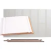 Sisustuspaneeli Maler STK, 10x160x2070mm, MDF, ympäripontattu, valkoinen