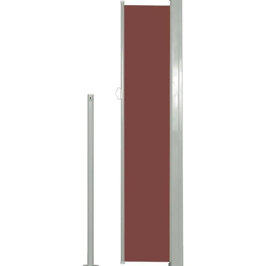 Sivumarkiisi terassille 160 x 300 cm ruskea