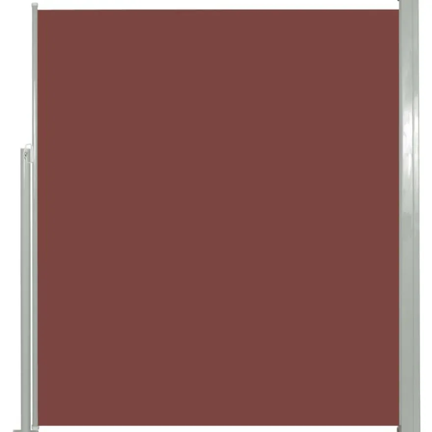 Sivumarkiisi terassille 160 x 300 cm ruskea