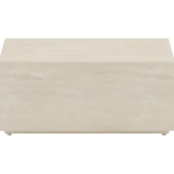 Sivupöytä ulos Venture Home Lissabon, 80x80x35 cm beige