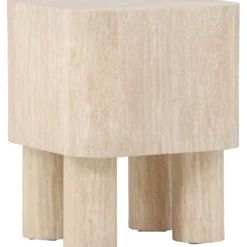 Sivupöytä Venture Home Klirou, 40x40cm, beige