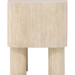 Sivupöytä Venture Home Klirou, 40x40cm, beige