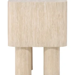 Sivupöytä Venture Home Klirou, 40x40cm, beige