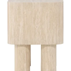 Sivupöytä Venture Home Klirou, 40x40cm, beige