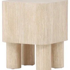 Sivupöytä Venture Home Klirou, 40x40cm, beige