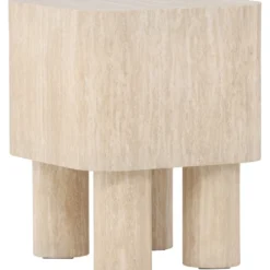 Sivupöytä Venture Home Klirou, 40x40cm, beige