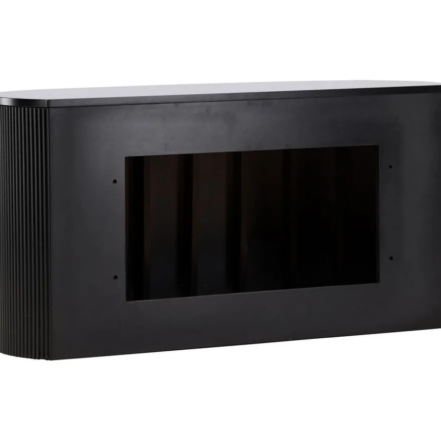 Sivupöytä Venture Home Loca, 120cm, musta