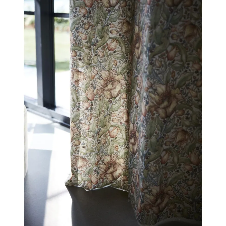 Sivuverho Svanefors Theo, 135x260cm, 2kpl/pkt, beige