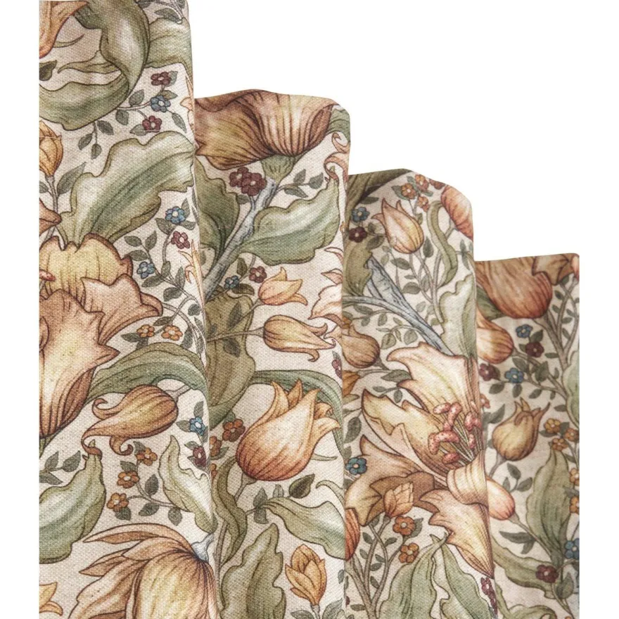 Sivuverho Svanefors Theo, 135x260cm, 2kpl/pkt, beige