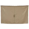 Sivuverhot Luxor 3x4m paviljongille, tummanbeige, 4kpl