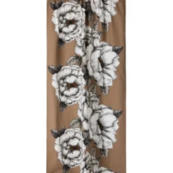 Sivuverho Vallila Alma, mokka, 140x250 cm