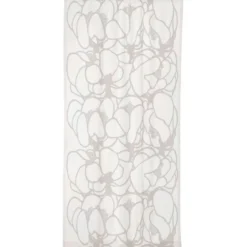 Sivuverho Vallila Makeba Classic SS23, 140x250cm, valkoinen