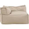 Säkkituolisohvan kulma-osa Venture Home Rambo, beige