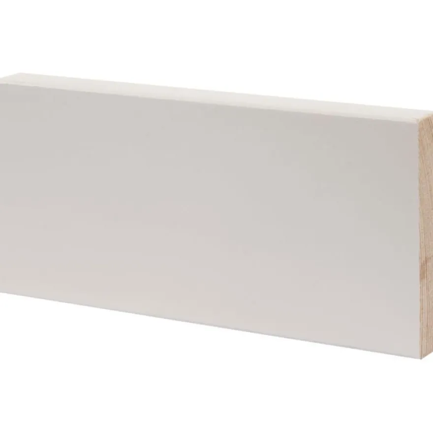 Smyygilista Maler, 15x70x3000mm, mänty, valkoinen