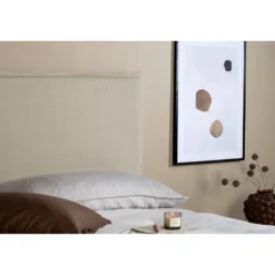 Sängynpäädyn päällinen Venture Home Signe, 180x140cm, pellava, beige