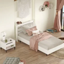 Sängynrunko + yöpöytä Linento Furniture ON22