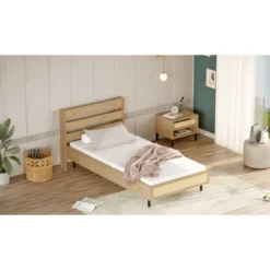 Sängynrunko + yöpöytä Linento Furniture ON22