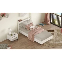 Sängynrunko + yöpöytä Linento Furniture ON22