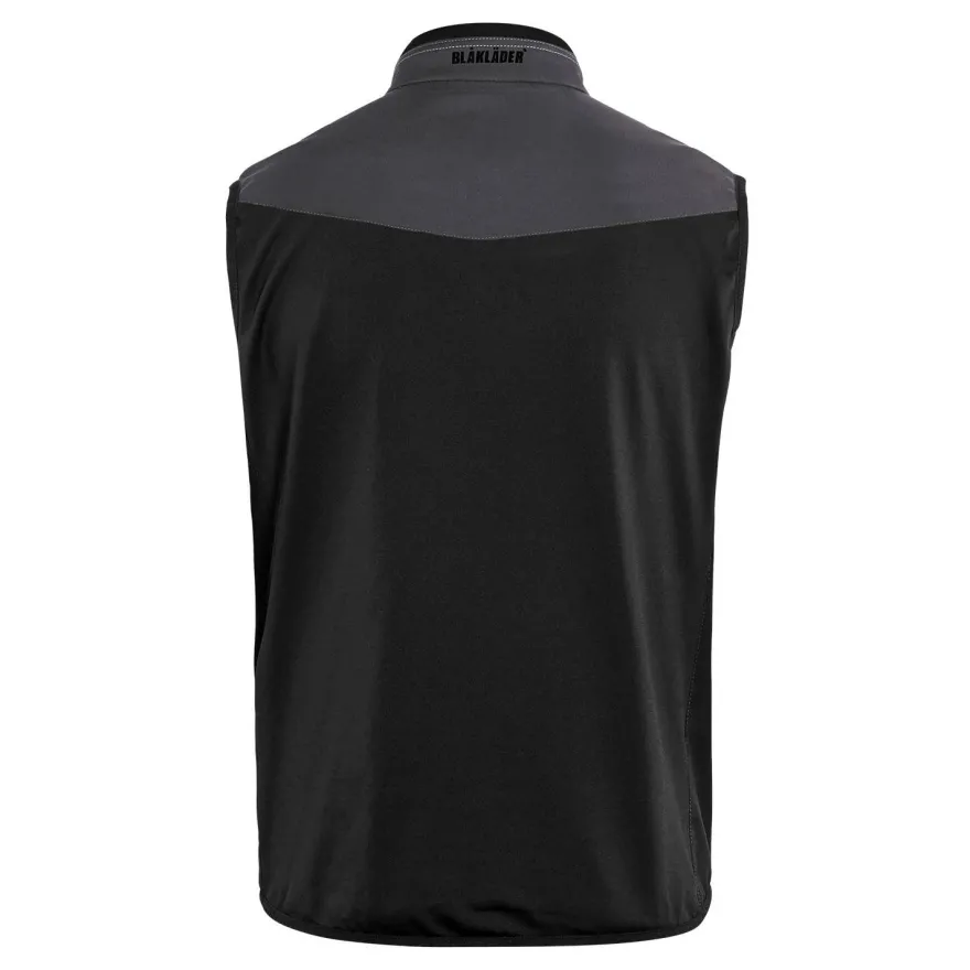 Softshell-liivi Blåkläder 3850, harmaa/musta