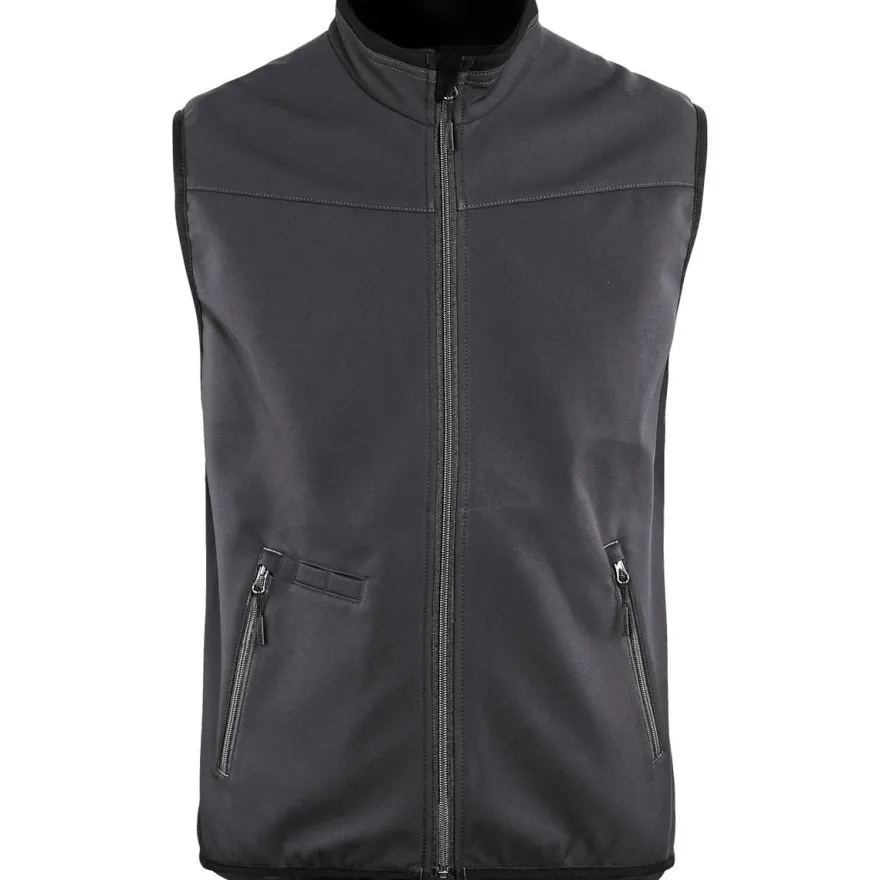 Softshell-liivi Blåkläder 3850, harmaa/musta