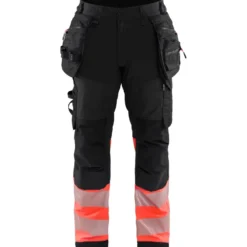 Softshell-riipputaskuhousut Blåkläder 1821 Highvis, polvisuojataskuilla