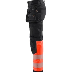 Softshell-riipputaskuhousut Blåkläder 1821 Highvis, polvisuojataskuilla