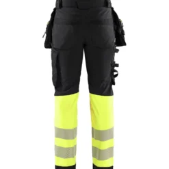 Softshell-riipputaskuhousut Blåkläder 1821 Highvis, polvisuojataskuilla