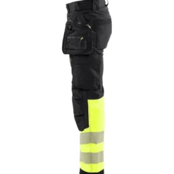 Softshell-riipputaskuhousut Blåkläder 1821 Highvis, polvisuojataskuilla