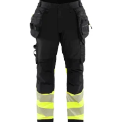 Softshell-riipputaskuhousut Blåkläder 1821 Highvis, polvisuojataskuilla