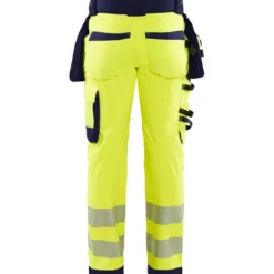 Softshell-riipputaskuhousut Blåkläder 1820 Highvis, polvisuojataskuilla