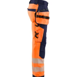 Softshell-riipputaskuhousut Blåkläder 1820 Highvis, polvisuojataskuilla