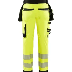 Softshell-riipputaskuhousut Blåkläder 1820 Highvis, polvisuojataskuilla