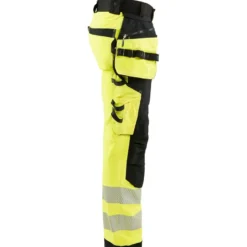 Softshell-riipputaskuhousut Blåkläder 1820 Highvis, polvisuojataskuilla