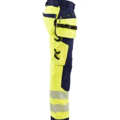 Softshell-riipputaskuhousut Blåkläder 1820 Highvis, polvisuojataskuilla