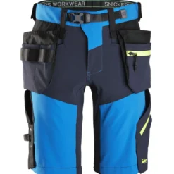 Softshell-shortsit Snickers Workwear 6140 FlexiWork