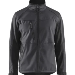 Softshell-takki Blåkläder 4950, harmaa/musta