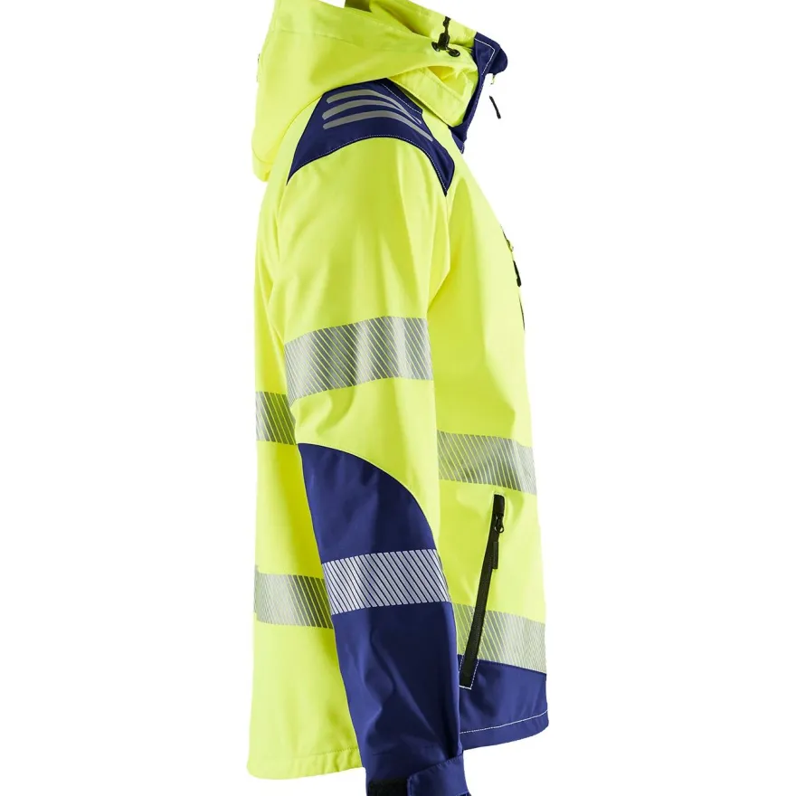 Softshell-takki Blåkläder 4491 Highvis, huomiokeltainen/sininen